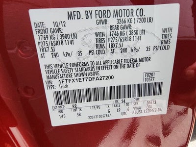 2013 Ford F-150 FX4