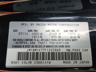 2015 Mazda Mazda3 i Sport