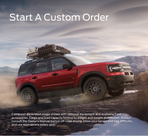 Start a custom order | John Kennedy Ford Pottstown in Pottstown PA