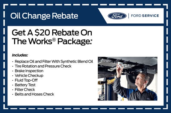 Get A $20 Rebate On The Works® Package.*