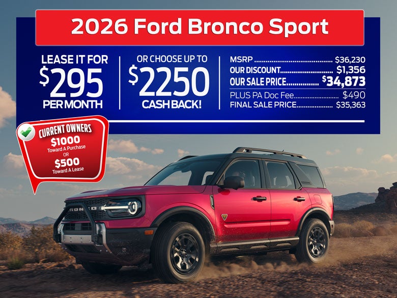 2026 Ford Bronco Sport